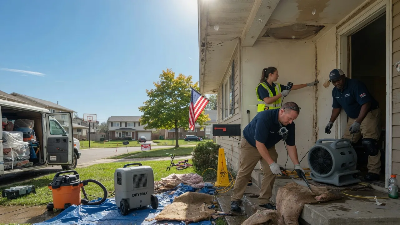 Water Damage Restoration in Morgantown, IN near me